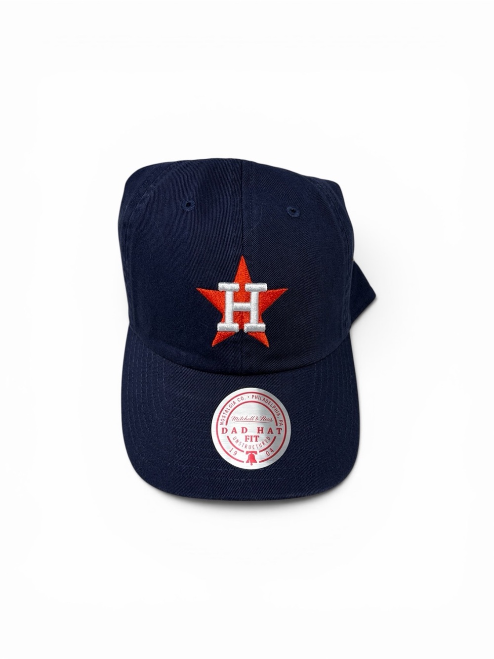 Houston Astros Mitchell & Ness Logo Adjustable Dad Hat‎ Cap